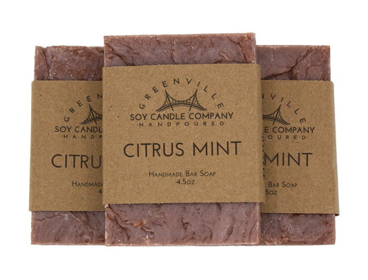 Citrus Mint, Handmade Natural Bar Soap