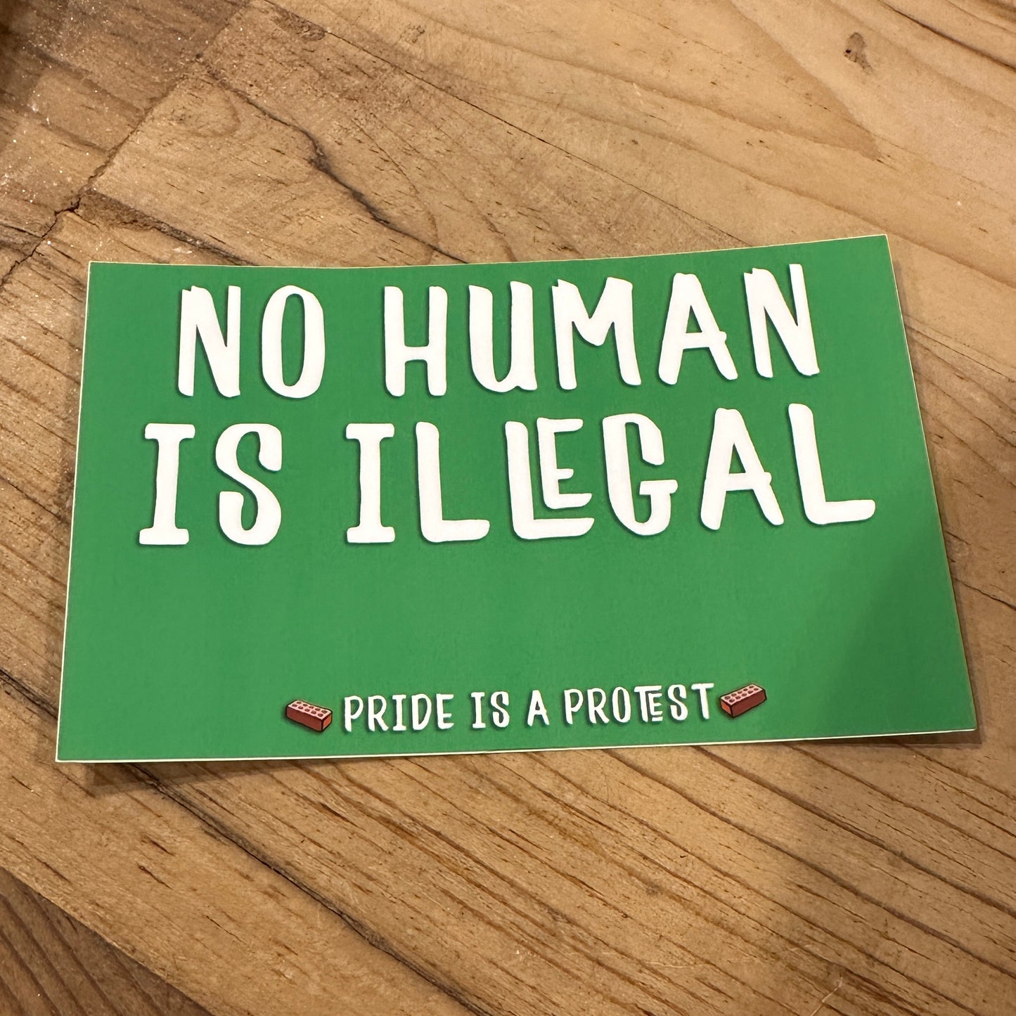 2026 No Human Is Illegal Soy Candle
