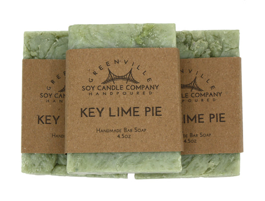 Key Lime Pie, Handmade Natural Bar Soap