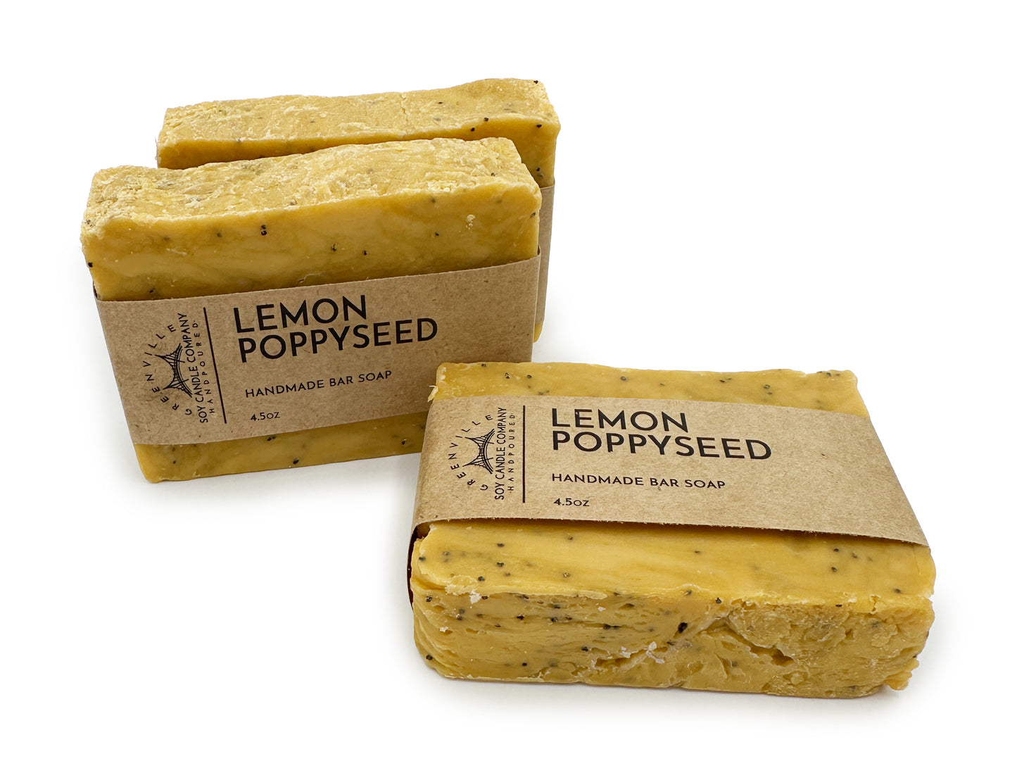 Lemon Poppyseed, Handmade Natural Bar Soap