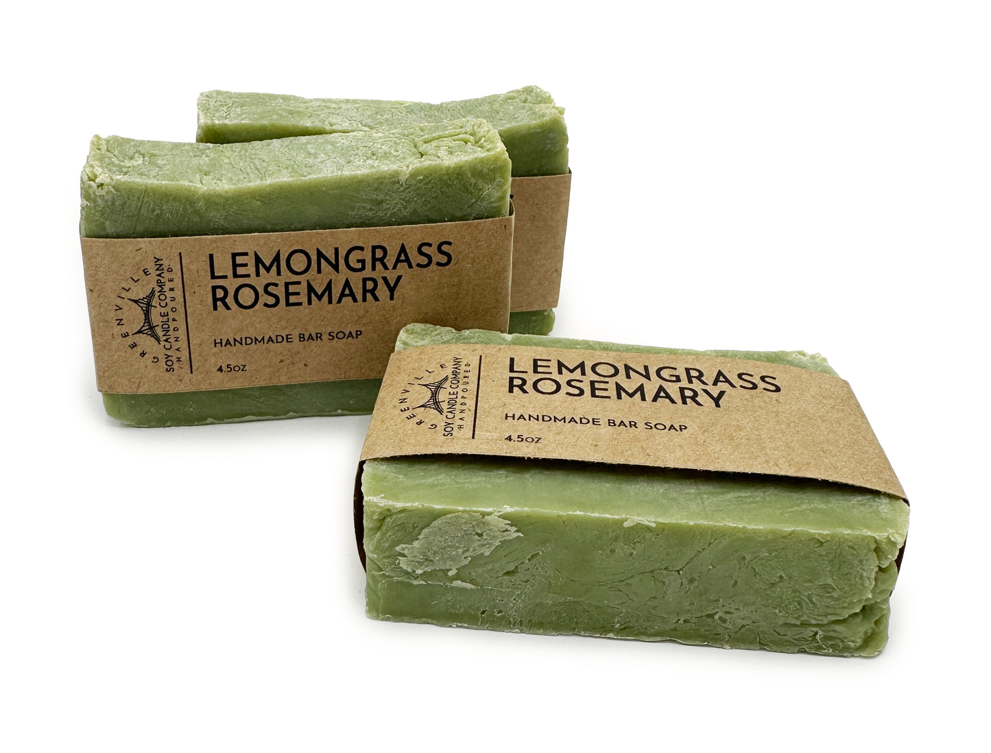 Lemongrass Rosemary, Handmade Natural Bar Soap
