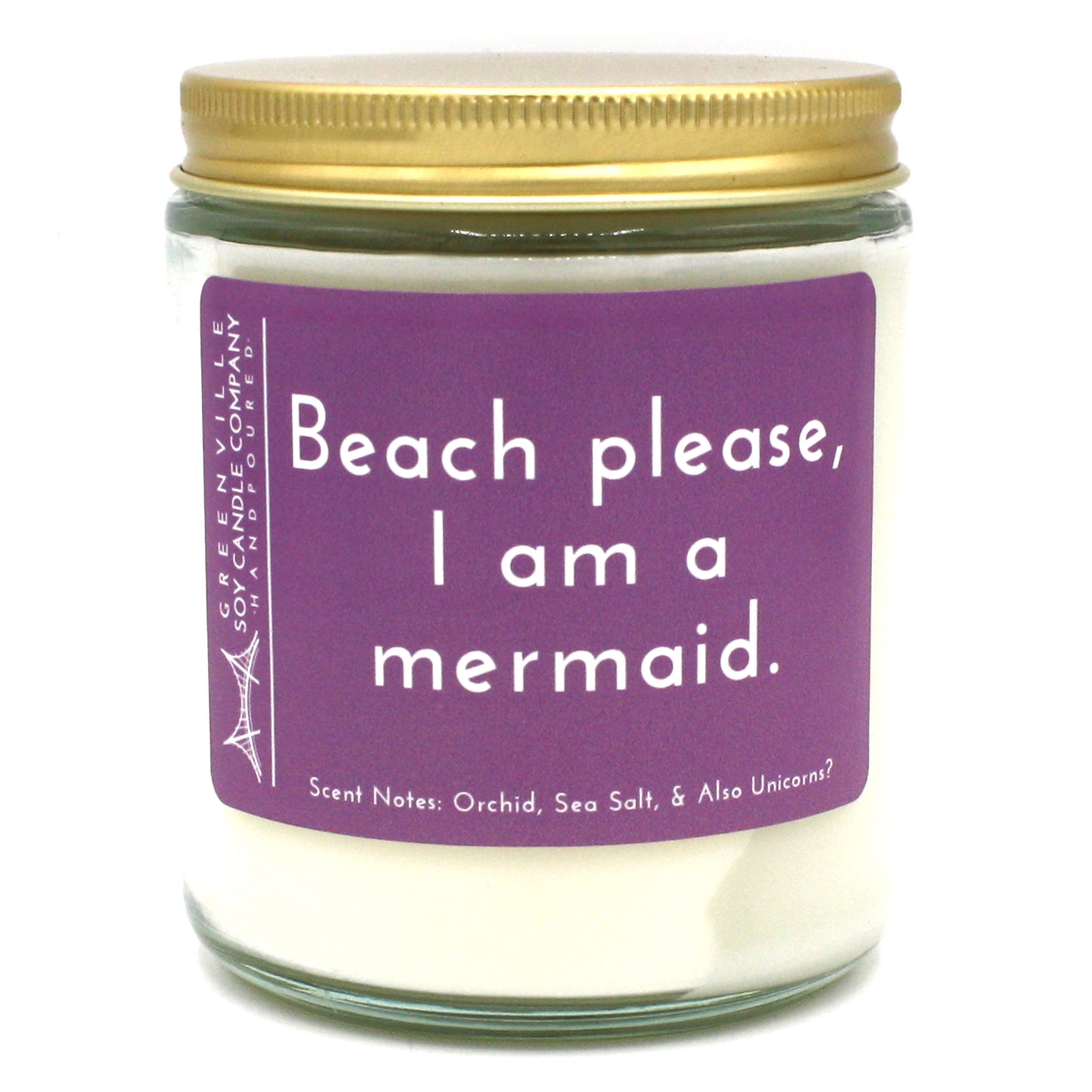 Mermaid Isle, Soy Candle with Sass