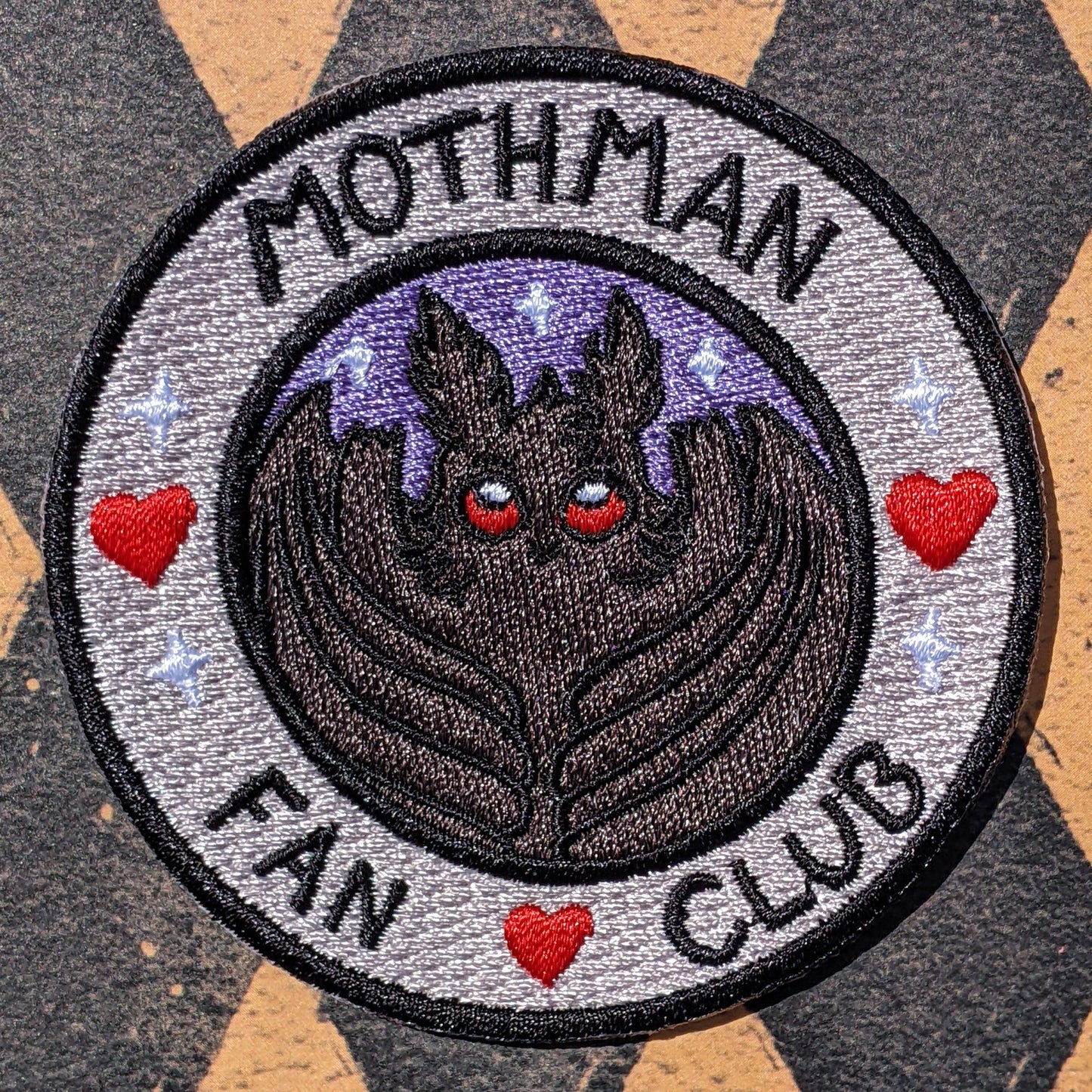 L Overstrom, Mothman Fan Club Patch