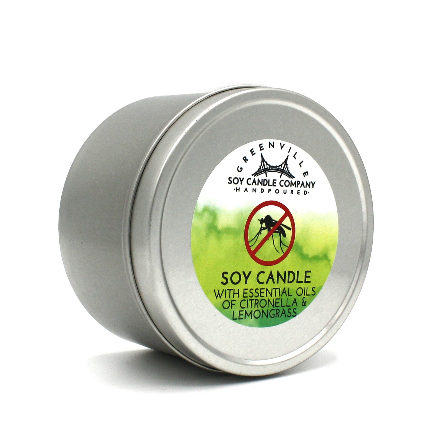 Natural Bug Repellent, Soy Candle Tin