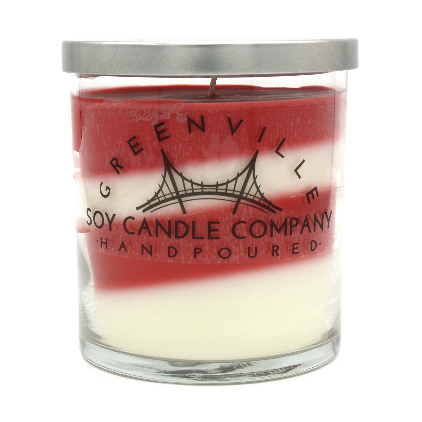 Candy Cane, 10oz Soy Candle