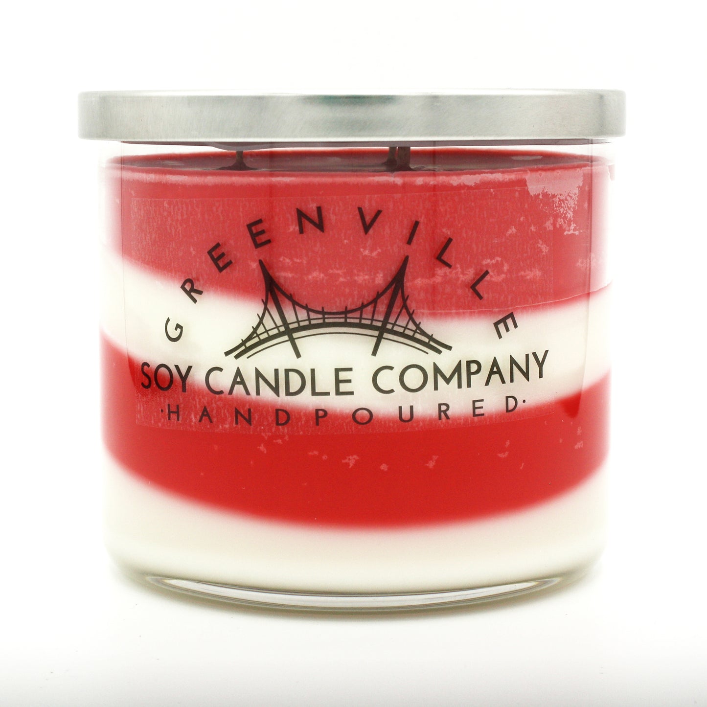 Candy Cane, 18oz Soy Candle