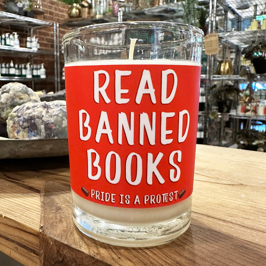 2026 Read Banned Books Soy Candle