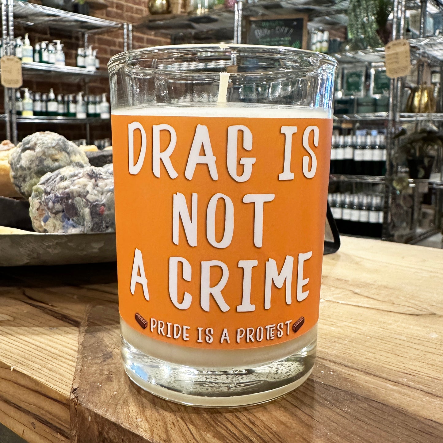 2026 Drag Is Not A Crime Soy Candle