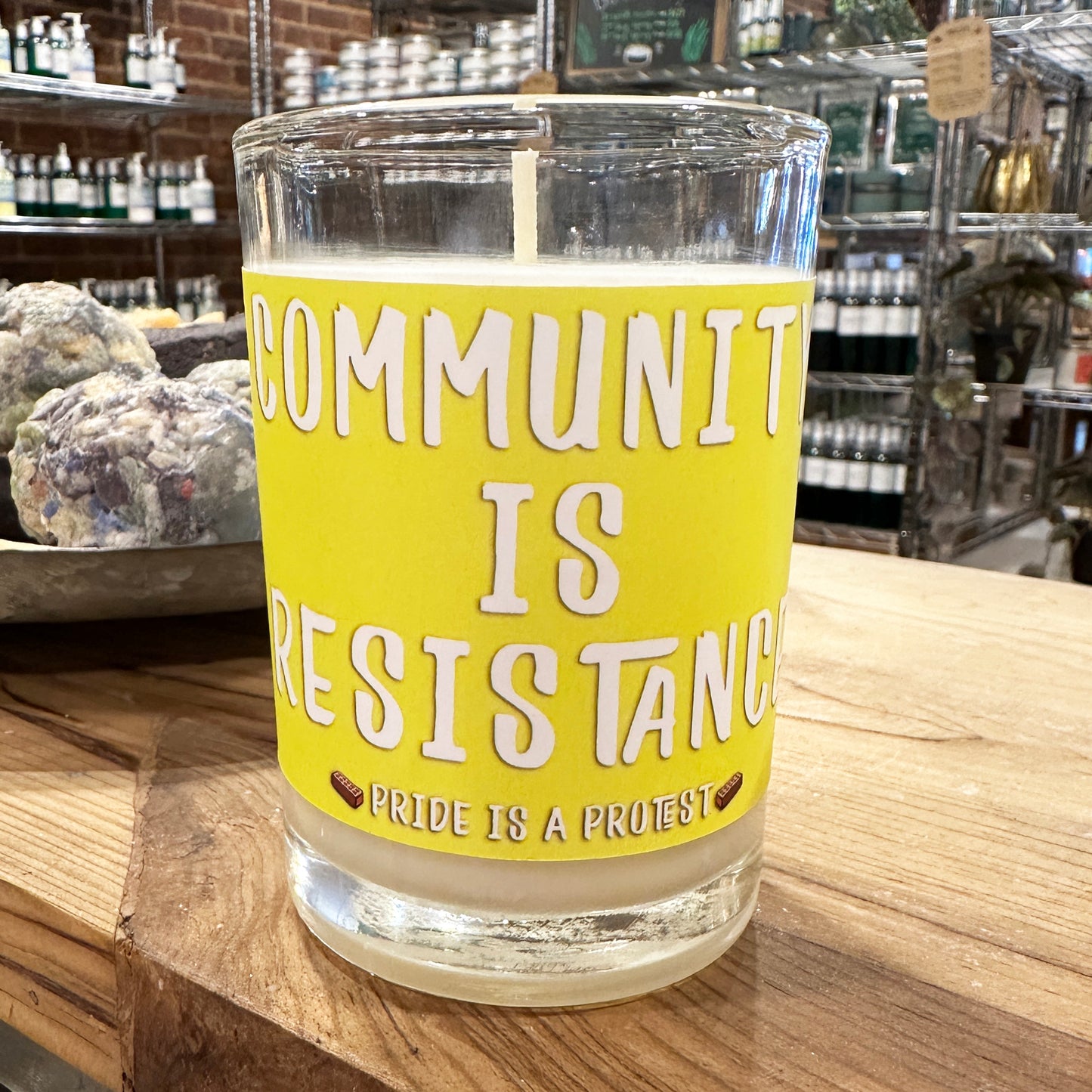 2026 Community Is Resistance Soy Candle