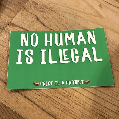 2026 No Human Is Illegal Soy Candle
