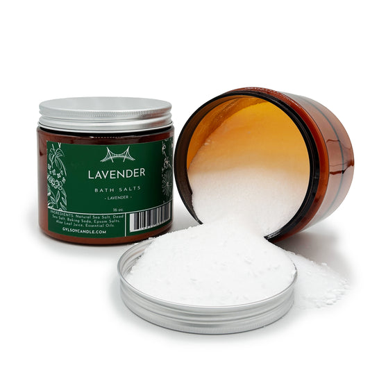 Lavender, Bath Salts, 16oz