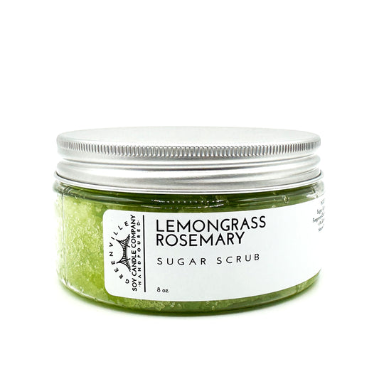 Lemongrass Rosemary, Sugar Scrub