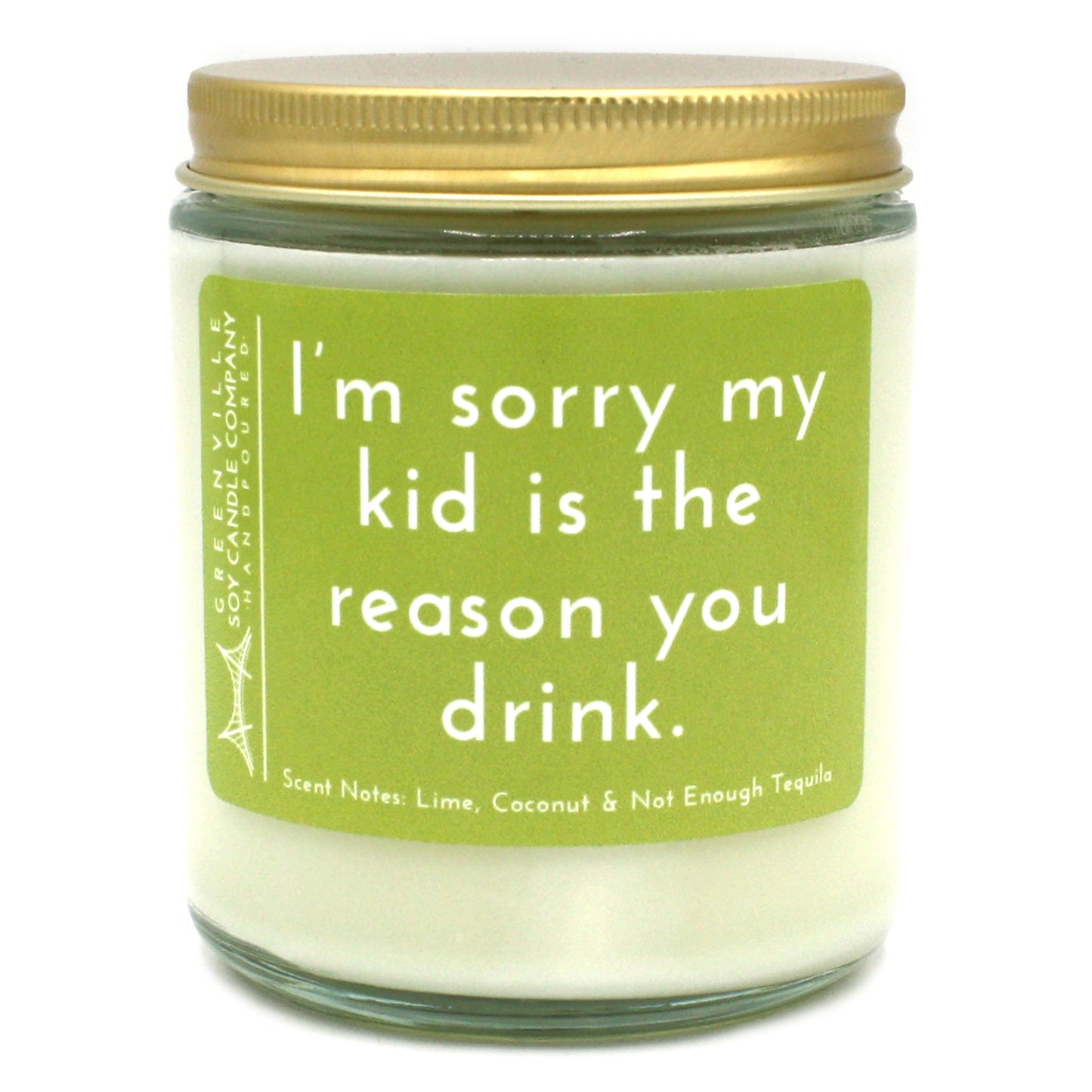 Midnight Margaritas, Soy Candle with Sass