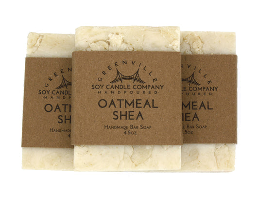 Oatmeal Shea, Handmade Natural Bar Soap