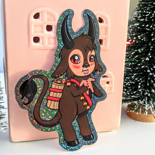 L Overstrom, Krampus Sticker