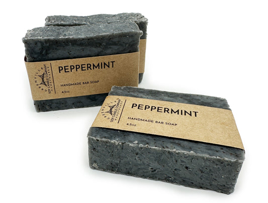 Peppermint, Handmade Natural Bar Soap