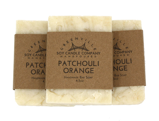 Patchouli Orange, Handmade Natural Bar Soap