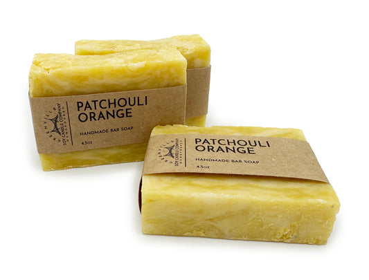 Patchouli Orange, Handmade Natural Bar Soap