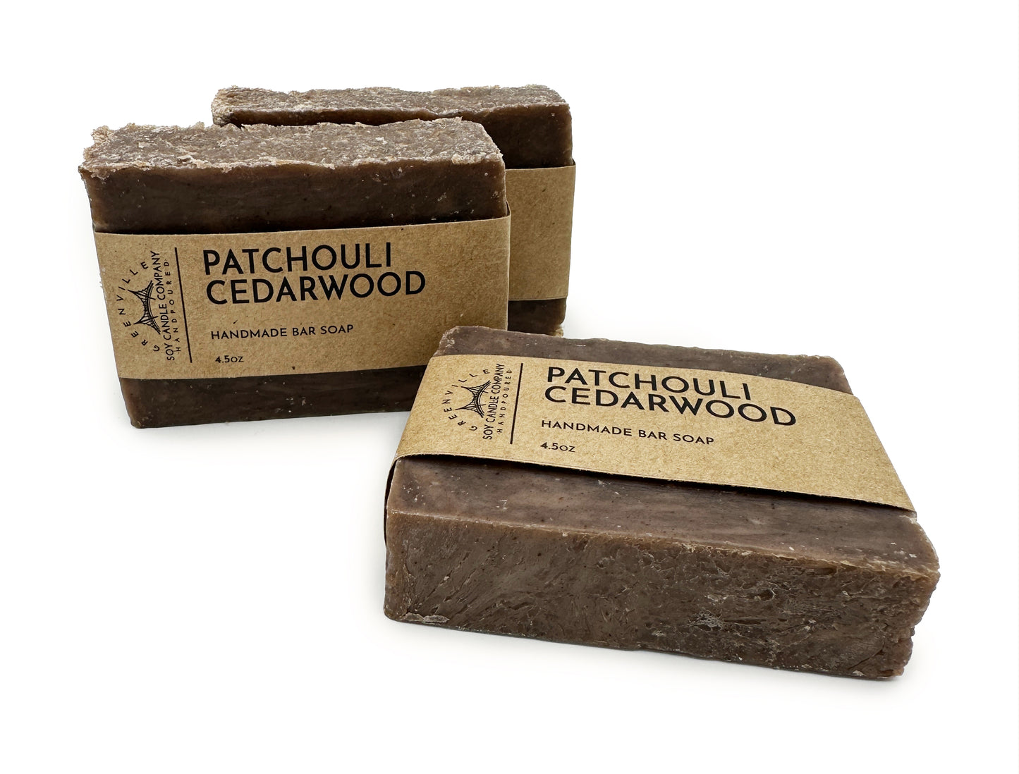 Patchouli Cedarwood, Handmade Natural Bar Soap