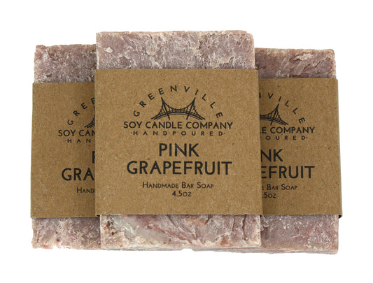 Pink Grapefruit, Handmade Natural Bar Soap