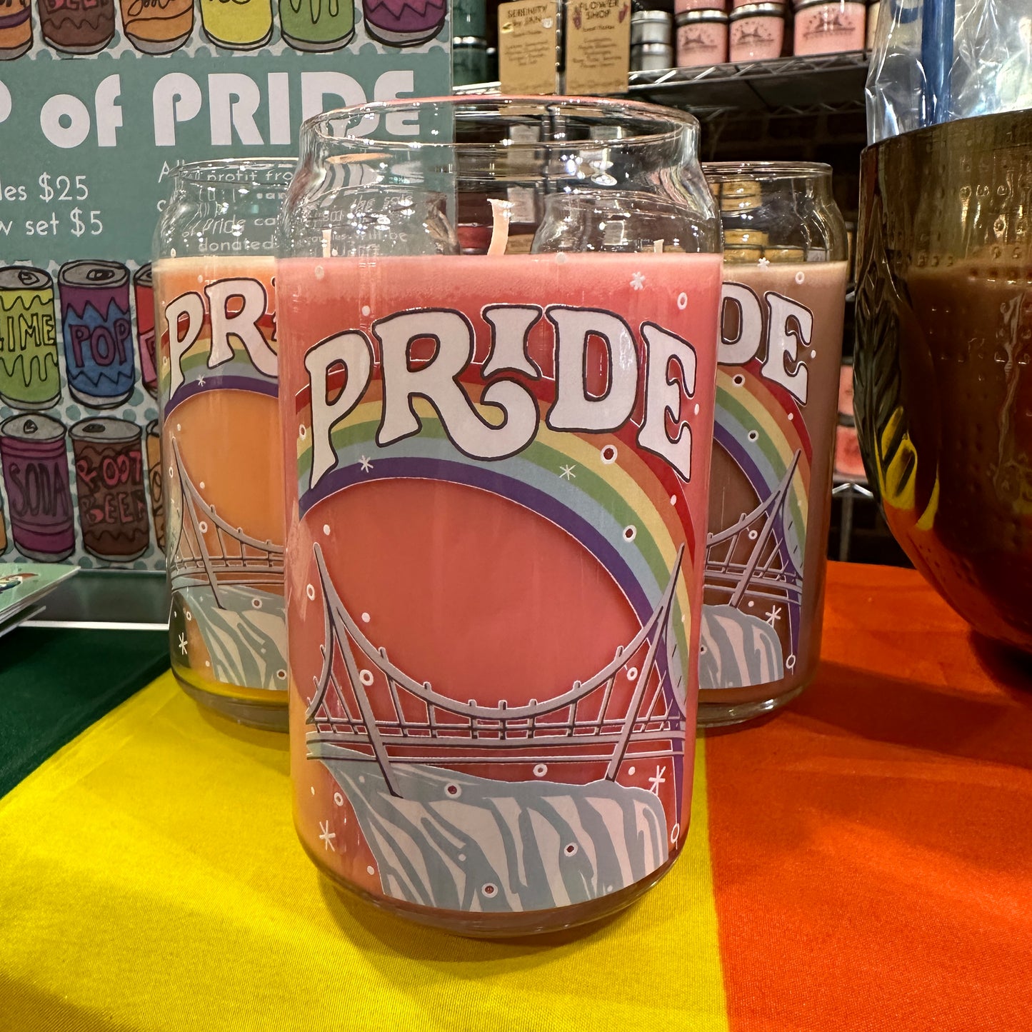 2024 Pop of Pride Soy Candles - Pink Lemonade