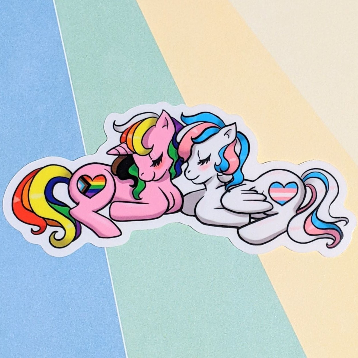 L Overstrom, Pride Ponies Sticker