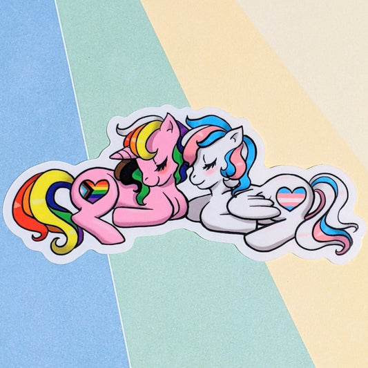 L Overstrom, Pride Ponies Sticker